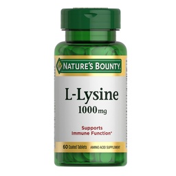 Természet Bounty L- Lysine 1000 mg, 60 tabletta (3 db-os kiszerelés)