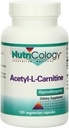Nutricology Acetil- L- karnitin 500mg kiegészítés - Metabolizmus és energia támogatás, ALC, Free Form Amino Acid, Vegetáriánus kapszula - 100