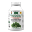 ANDREW LESSMAN Maximum L + Z Astaxantin 120 Softgels - 12 mg Lutein, 6 mg Zeaxantin, 4 mg Astaxantin. KulcsNutritents to Support Eye and Brain Health, and Promote Egészséges látás.