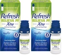 Frissítse RELIEVA PF Xtra Preservative- mentes mesterséges könnyek Kenőszer Szemcseppek, 2x0,33 fl oz (20 ml), 2 gróf