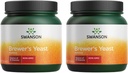 Swanson 100% Tiszta Brewer 's Yeast Powder GMo- Free 1 lb (454 g) Pwdr (2 csomag)