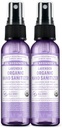 Dr. Bronner 's - Organic Hand Sanitizer Spray (Lavender, 2 Ounce, 2- Pack) - Egyszerű és hatékony Formula, Cleanes & Sanitises, No Harsh Chemicals, Moisturizes and Cleans Hands