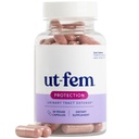 UT- Fem Protection - Húgyúti Tract Defense for Women, 3- in- in1 Napi Defense Formula to Protection Húgyúti Tract Health, D- Mannose, Cranberry + Hibiscus, Natural Supplement - 60 Vegan Capsules