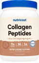 Nutricost Collagen Peptides Powder 1LB (454 G) (Sózott karamell) - Grass Fed Bovine Collagen hidrolizátum