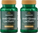 Swanson Női Anti-Stressz Formula (Lattium) - Segít a stressz ellen, Promotes Relaxation and Sleep Support - (60 kapszula, 167 mg) 1 Pack (2 csomag)