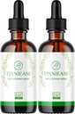 LIVORKA (2 csomag) Tinniease cseppek, Tinniease cseppek hallástámogatás, Tinni Ease cseppek, Tinniease fül cseppek, 2 üveg 60 napig