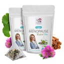 fekete cohosh menopauza megkönnyebbülés - MENOPAUSE TEA 28 nap, non gmo, 100% -ban természetes növényi, koffein mentes, fekete cohosh, gingko, vörös lóhere, fahéjas chip, eleuthero, édesgyökér, menopauza - 2 Bags 28 nap