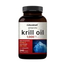 Naturebell Antarktisz Krill olaj 1000 mg - 240 Softgels - Omega3 Heart, Joint & Immune Health Support * - Magas EPA DHA asztaxantinnal - Non-GMO & Gluten- Free