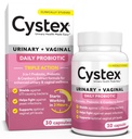 Cystex 3- in- 1 Vizeleti tract probiotic for Women - Fast- Activing UTI & Yeast Infection Support with Prebiotics, Probiotics, & Cranberry - Supports Vaginal pH & Flora Balance - 30 kapszula