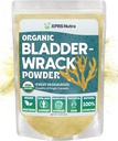 XPRS Nutra Organic Bladderwrack Powder (Fucus Vesiculosus) - Premium Bladderwrack Organic Powder for Gllowing Skin - Vegan Friendly Bladderwrack Herb Jódkiegészítés (4 Ounce)