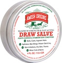 Amish Origins Rajzolás Salve Ointment, 4 oz Maximális Erő Gyors Működési Rajz Salve Splinters, Boil, Bee Stings, Cyst, Anti Itch Cream, Made in USA