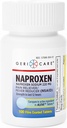GeriCare Naproxen Nátrium- tabletta, 220mg (100 gróf) - NSAID Extra- Strength fájdalomcsillapító fejfájás, arthritis, izom Aches, menstruációs görcsök - Film- Coated Naproxen, anti- inflammatory & Fever reduker