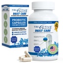 TriActive Biotics Daily Care - Probiotics nőknek és férfiaknak, Prebiotic Blend with 6 billion CFU - Probiotics for Digestive Health - Support Gut Health, Immune Defense - 30 kapszula