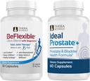 Therabotanics Beflexible Ultra Joint Support Supplement and Ideal Prosztata Powerful Prosztata Supplement for men Bundle