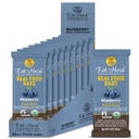EatToHeal Blueberry Real Food Bar - Organic Protein Bars, Vegan Food, Healthy Gluten Free Protein Food - Low Sugar Protein Bars, Non GMO, Never Baked, Plant Based Organic Snacks - Designed to Enjoy