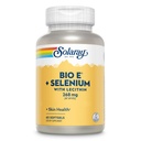 Bio-E-vitamin 400 NE (268 mg) 100 µg szelénnel és lecitinnel - Pajzsmirigy-, antioxidáns- és immunszupportív kiegészítés, magas abszorpció, laboratóriumi ellenőrzés, 60- napos garancia, 30 szervadék, 60 Softgel