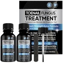 Toenail Gungus kezelés Extra Strength 2db x 30ml, Gungus Körömkezelés, Körömgomba Kezelés Toenail, Toe Körömgomba kezelés Extra Erő Sérült és elszíneződés Szögek.