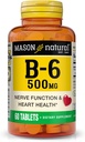 MASON TERMÉSZETI B6-vitamin, 500 mg, 60 tabletta