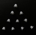 Jungle Care ® (6mm Small * 10pc) Double Layer Magic Hearing Aid Domes Comfortable PSAP (Personal Sound Amplimerers Product) Kit Fül Tippek Láthatatlan, Tökéletes Open Air (Open fit), kivéve a RIC
