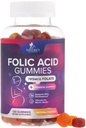 Folsäure-Gummi für Frauen 785 mcg, Essential Prenatal Vitamine für Mutter & Baby, Vegan Folic Supplement Gummy, Daily Vitamin B9 Extra Strength Folate, Vor während Nach Schwangerschaft - 120 Gummie