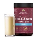Ancient Nutrition Collagen Peptides Powder, Multi Collagen Protein, Women & Men, C-vitamin, Probiotikumok, Hydrolized Collagen, Skin Skin, Joints, Gut Health, Vanilla, 24 Servings
