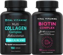 Vital Vitaminok Multi Collagen Pills + Biotin Complex Pills