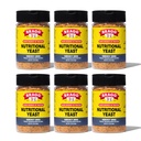 Bragg Nutritional Yeast Smoky BBQ Seasoning - (6 Pack) 3 oz - Dairy- Free Parmesan Cheese Subsite - Perfect for Salads, Pastas, Popcorn, and More