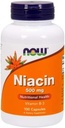 NOW Foods - Niacin B3-vitamin 500 mg. - 100 kapszula (Multi- Pack)