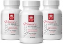 Hot flashs Menopauza Relief - Női támogatási komplexum - édesgyökér kivonat - 3 palack (180 kapszula)