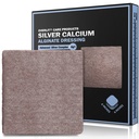 EveryLIT AG Silver Calcium Alginate Weund Dressing 124; Absorbent Non- Stick Sterile Dressing Pad