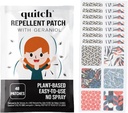 Quitch Natural Mosquito Republickers for Kids & Requirements 124; geraniol Bug Patch - 124; Anti Mosquito Patch