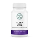 Alvás nyugalmat és kikapcsolódást támogató formula - Erőteljes keverék Magnéziummal, L- Theanine, GABA, és Melatonin - Enhances Relaxation + Promotes Egészséges alvási minták - 60 kapszula