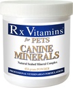 Rx Vitaminok Canine Ásványok - Kutya kalcium kiegészítés Plus Magnézium & Kálium - Ásványi por kutyáknak - Ásványi kiegészítés kutyáknak 16 oz