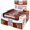 Természet íze - Organic 2g Sugar Chocolate Mogyoró - Alacsony Sugar Snack and Breakfast Bar, High Fiber Energy Bar - 16 Count Snack Pack