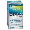 Mag- Ox 400 Magnézium kiegészítés, gyógyszerészeti tisztaságú Magnézium-oxid adagonként 482 mg, 60 tabletta