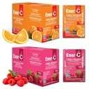 Ener- C Orange & Málna Multivitamin Drink Mix por C-vitamin 1000mg & Elektrolitok Real gyümölcslé Natural Energy & Immun Support for Women - Non-GMO Vegan & Gluten Free - 60 Count