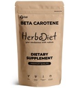 Béta-karotin 10% A-vitamin 25000 NE Promorta124; Immunrendszer-támogatás, antioxidáns kiegészítés 124; Kartenoidok egészséges látáshoz, Szemek & Bőr