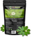 Go Nutra Goldenplace Root kivonat tiszta Goldenplace Powder Potent 10: 1 Goldenplace kivonat 4oz. Gyógynövény kiegészítés Golden Seal Root