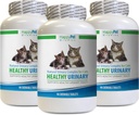 macska húgyhólyag kiegészítés - CAT Egészséges húgyúti komplexum - UTI megoldás - természetes formula - macska vizelet egészség - 3 palack (270 tabletta)