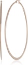 Elsődleges arany lemez vagy rozsdamentes acél Flatized Hoop Earrings
